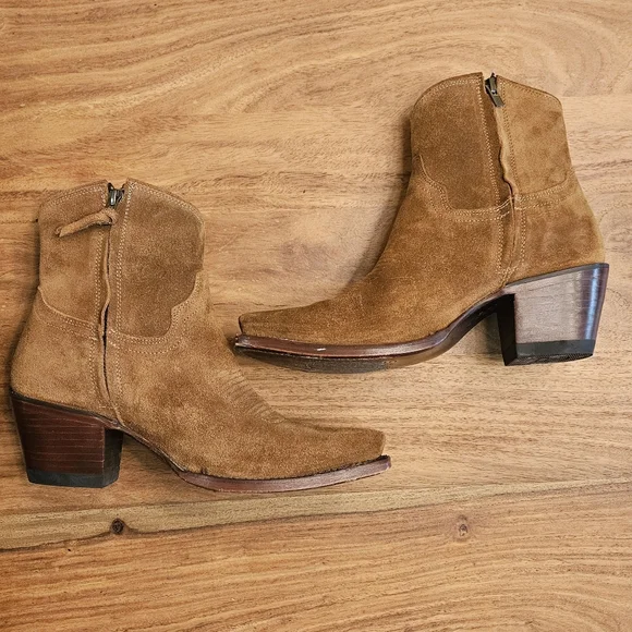 Tecovas The Daisy Brown Suede - 7